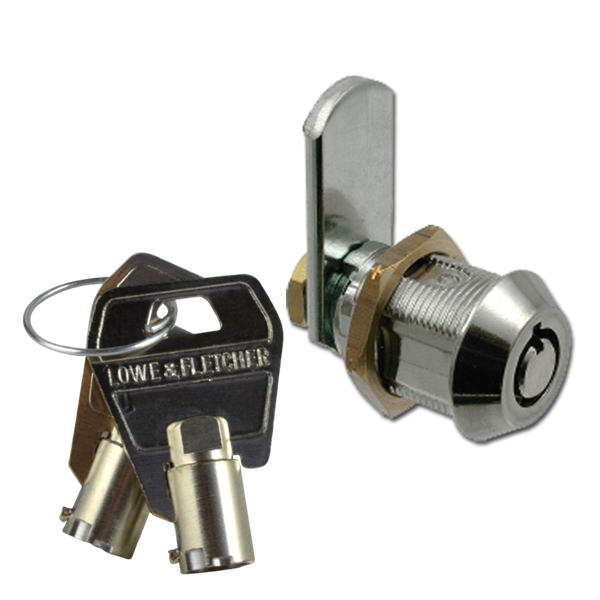 Lowe and Fletcher Tubular Key Cam Locks - www.locktrader.co.uk